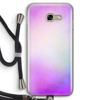 Clouds pastel: Samsung Galaxy A5 (2017) Transparant Hoesje met koord
