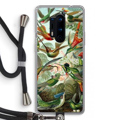 Haeckel Trochilidae: OnePlus 8 Pro Transparant Hoesje met koord