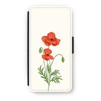 Red poppy: iPhone 7 Flip Hoesje