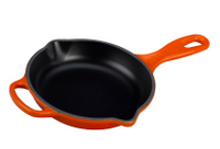 Le Creuset Skillet Signature - Oranjerood - ø 23 cm - geëmailleerde anti-aanbaklaag - thumbnail