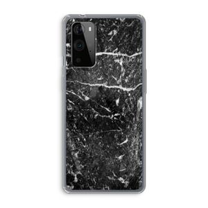 Zwart marmer: OnePlus 9 Pro Transparant Hoesje