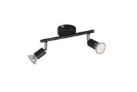 Trio SpotParis 2-lichts zwart - R80912032