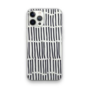 Moroccan stripes: iPhone 12 Pro Max Transparant Hoesje