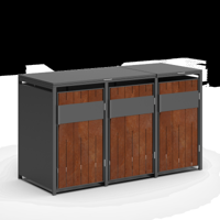 Container berging roest 3 containers