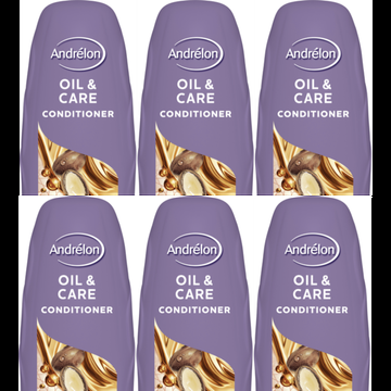 Andrelon Conditioner Oil& Care 6 x 250ml bij Jumbo
