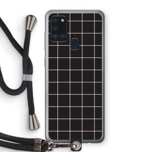 Rooster 2: Samsung Galaxy A21s Transparant Hoesje met koord