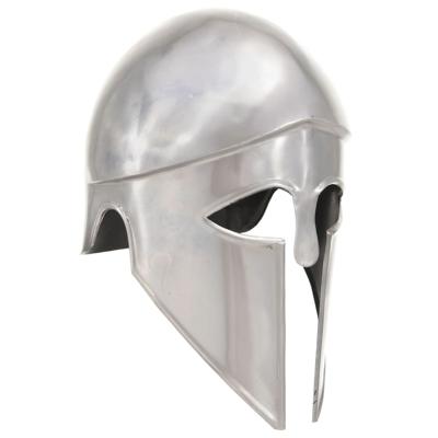 VidaXL Soldatenhelm grieks replica larp staal zilverkleurig