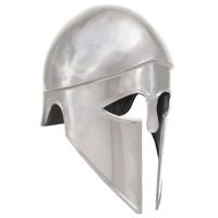 VidaXL Soldatenhelm grieks replica larp staal zilverkleurig