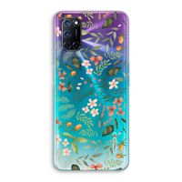 Sweet little flowers: Oppo A92 Transparant Hoesje