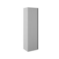 Saniclass Prime Blend Hoge Kast - 120x34.5x27.5cm - 1 deur - mat greige (grijs) - MDF ARES_HIGH_CABINET_Greige