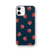 Framboosjes: iPhone 12 Transparant Hoesje