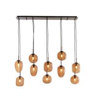 Hanglamp Mezza glas bruin 10L