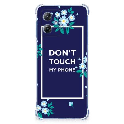 Motorola Moto G54 Anti Shock Case Flowers Blue DTMP Motorola Moto G54 Anti Shock Case Flowers Blue DTMP