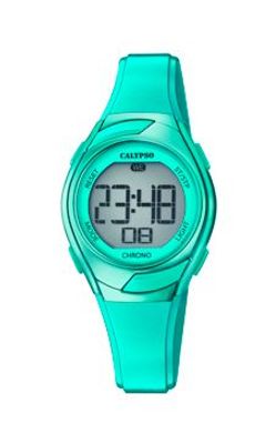 Horlogeband Calypso K5738-5 Kunststof/Plastic Turquoise 7mm