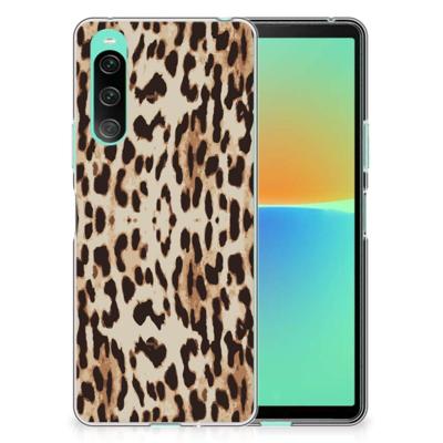 Sony Xperia 10 V | TPU Hoesje | Leopard Sony Xperia 10 V | TPU Hoesje | Leopard