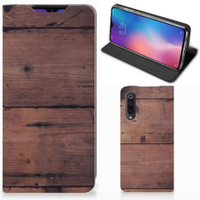 Xiaomi Mi 9 Book Wallet Case Old Wood - thumbnail