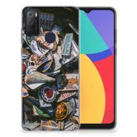 Alcatel 1S (2021) | Siliconen hoesje | met foto Badges