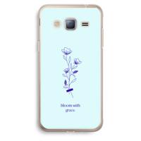 Bloom with grace: Samsung Galaxy J3 (2016) Transparant Hoesje