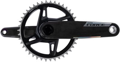 SRAM crankstel "force 1 xplr axs e1". krg pm force xplr e1 42z 170mm wide dub