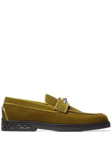 Jimmy Choo mocassins Josh Driver en velours - Vert