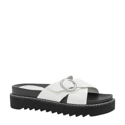 Oxmox plateau slippers wit