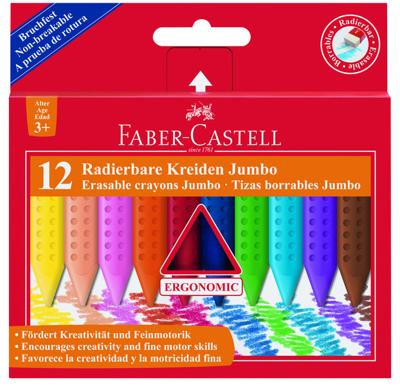 Faber Castell fc-122540 krijt jumbo grip doos 12 stuks