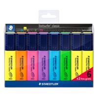 Markeerstift staedtler 364 textsurfer 6+2 ass | 5 stuks