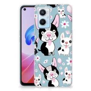 OPPO A96 | OPPO A76 TPU Hoesje Hondjes