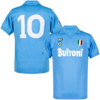NR Nicola Raccuglia - Napoli Buitoni Maradona Official Retro Shirt 198