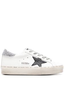 Golden Goose baskets montantes Star en cuir - Blanc