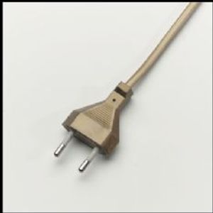Aansluitsnoer EURO 2 M 2 x 0.75 mm goud