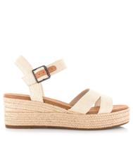 Toms - Audrey naturel | linnen sleehak s Textiel Dames