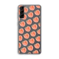 Just peachy: Samsung Galaxy S21 Plus Transparant Hoesje