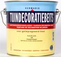 Tuindecoratiebeits 768 kleurloos 2500 ml - Hermadix