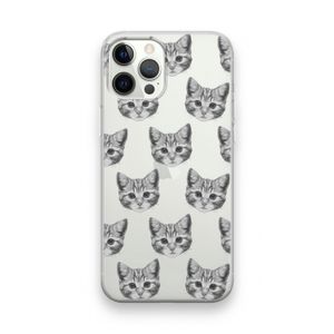 Kitten: iPhone 12 Pro Transparant Hoesje