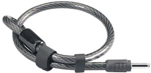Axa rl80/15 fietskabelslot - 80cm - zwart