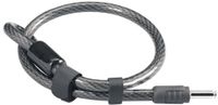 Axa rl80/15 fietskabelslot - 80cm - zwart