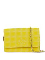 CHANEL Pre-Owned portefeuille à détail de chîne Travel Line (2002) - Jaune - thumbnail