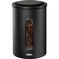 Xavax Kaffeedose für 1,3kg Bohnen o. 1,5kg Pulver, luftdicht, aromadicht, Schwarz 00111262 Blik voor koffiebonen Xavax Kaffeedose für 1,3kg Bohnen o. 1,5kg Pulver, luftdicht, aromadicht, Schwarz 00111262 Blik voor koffiebonen