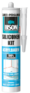 bison siliconenkit voor acrylbaden transparant koker 300 ml