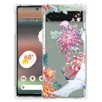 Google Pixel 6A Case Anti-shock Bird Flowers