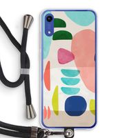 Bold Rounded Shapes: Honor Play 8A Transparant Hoesje met koord