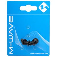 M Wave bevestigingsbout M8 x 0.75 x 5.5L staal zwart 4 stuks - thumbnail