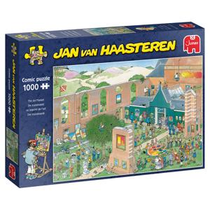 Jumbo Jan van Haasteren puzzel de kunstmarkt - 1000 stukjes