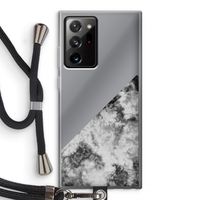 Onweer: Samsung Galaxy Note 20 Ultra / Note 20 Ultra 5G Transparant Hoesje met koord
