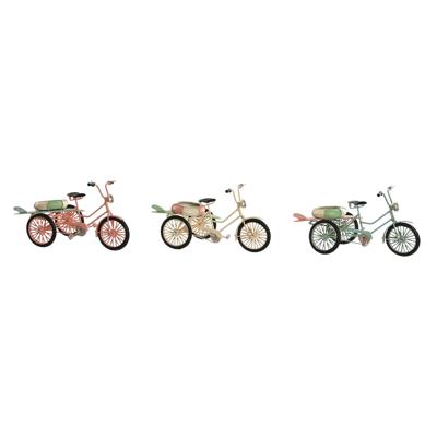 Decoratieve figuren Home ESPRIT Blauw Wit Groen Roze Vintage 26,5 x 12 x 14 cm (3 Stuks)