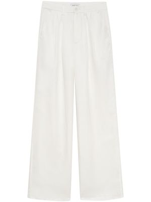 ANINE BING pantalon Carrie à coupe ample - Blanc