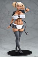 Original Character Statue 1/6 Black Gal Maid Succubus Cocoa 30 cm