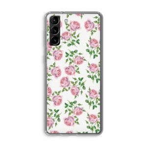 Kleine roosjes: Samsung Galaxy S21 Plus Transparant Hoesje