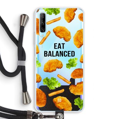 Eat Balanced: Huawei P Smart Pro Transparant Hoesje met koord